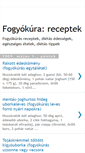 Mobile Screenshot of fogyokurasrecept.blogspot.com