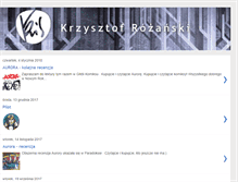 Tablet Screenshot of krisrozanski.blogspot.com