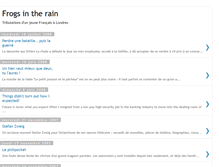 Tablet Screenshot of frogsintherain.blogspot.com