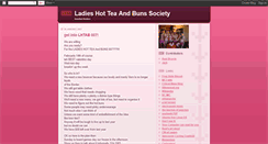 Desktop Screenshot of hotteaandbuns.blogspot.com