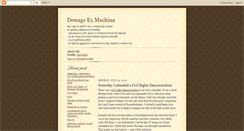 Desktop Screenshot of dewageexmachina.blogspot.com