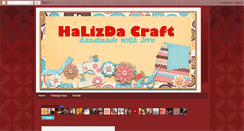 Desktop Screenshot of halizdacraft.blogspot.com