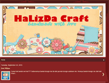 Tablet Screenshot of halizdacraft.blogspot.com