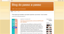 Desktop Screenshot of blogdopassoapasso.blogspot.com