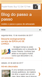 Mobile Screenshot of blogdopassoapasso.blogspot.com