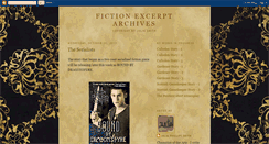 Desktop Screenshot of fictionexcerptarchives.blogspot.com