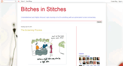 Desktop Screenshot of bitchesinstitches.blogspot.com