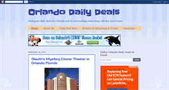 Desktop Screenshot of orlandodailydeals.blogspot.com