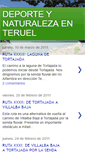 Mobile Screenshot of deporteynaturalezateruel.blogspot.com