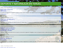 Tablet Screenshot of deporteynaturalezateruel.blogspot.com