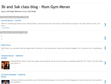 Tablet Screenshot of hum-gym2b.blogspot.com