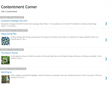 Tablet Screenshot of contentmentcorner.blogspot.com