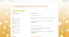 Desktop Screenshot of numpangiklan.blogspot.com