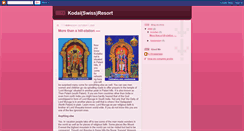 Desktop Screenshot of kodaiswissresort.blogspot.com