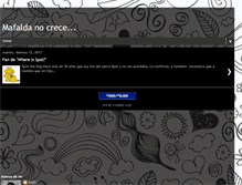 Tablet Screenshot of mafaldanocrece.blogspot.com
