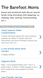 Mobile Screenshot of barefootmoms.blogspot.com