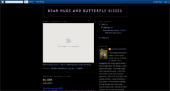 Desktop Screenshot of bearhugsbutterflykisses.blogspot.com