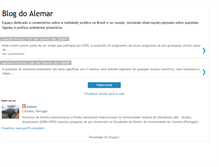 Tablet Screenshot of blogdoalemar.blogspot.com