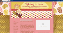 Desktop Screenshot of fightingtogrow.blogspot.com