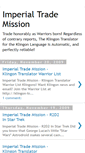 Mobile Screenshot of klingon-translator.blogspot.com