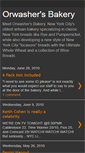 Mobile Screenshot of orwashersbakery.blogspot.com