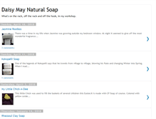 Tablet Screenshot of daisymaynaturalsoap.blogspot.com