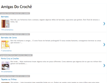 Tablet Screenshot of amigasdocroche.blogspot.com