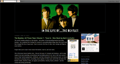 Desktop Screenshot of lifeofthebeatles.blogspot.com