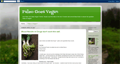 Desktop Screenshot of paleogoesvegan.blogspot.com