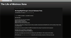 Desktop Screenshot of mistressxenachicago.blogspot.com