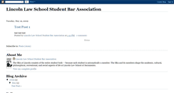 Desktop Screenshot of lincolnlawsba.blogspot.com