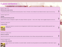 Tablet Screenshot of ilgiocosimbolico.blogspot.com