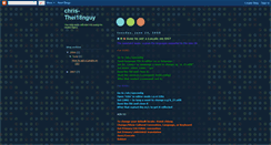 Desktop Screenshot of chris-thei18nguy.blogspot.com