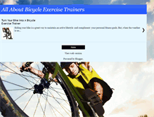 Tablet Screenshot of bike-stands.blogspot.com