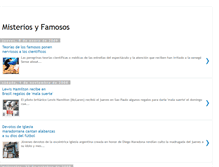 Tablet Screenshot of misteriosyfamosos.blogspot.com