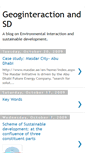 Mobile Screenshot of geoginteractionandsd.blogspot.com