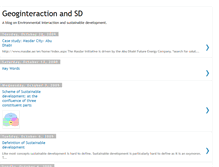 Tablet Screenshot of geoginteractionandsd.blogspot.com