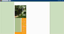 Desktop Screenshot of morethanaride.blogspot.com