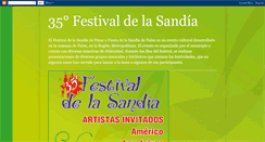 Desktop Screenshot of festivaldelasandiadepaine.blogspot.com
