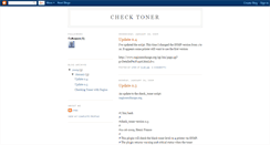 Desktop Screenshot of checktoner.blogspot.com