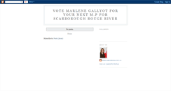 Desktop Screenshot of marlene-gallyot.blogspot.com