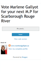 Mobile Screenshot of marlene-gallyot.blogspot.com
