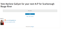 Tablet Screenshot of marlene-gallyot.blogspot.com