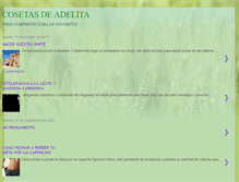 Tablet Screenshot of cosetasdeadelita.blogspot.com