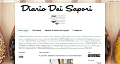 Desktop Screenshot of diariodeisapori.blogspot.com