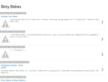 Tablet Screenshot of dirtydishesband.blogspot.com