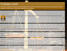 Tablet Screenshot of odireitoevoc.blogspot.com