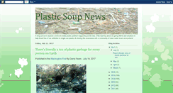 Desktop Screenshot of plasticsoupnews.blogspot.com