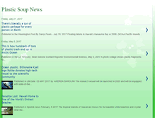 Tablet Screenshot of plasticsoupnews.blogspot.com