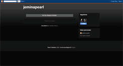 Desktop Screenshot of jeminapearl.blogspot.com